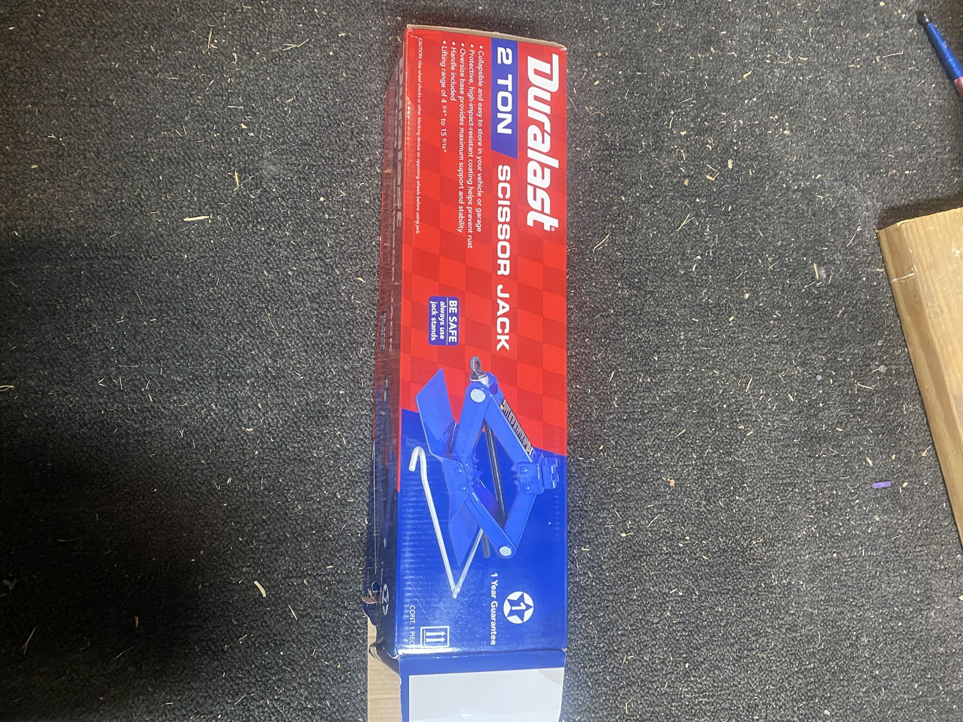Duralast 2 Ton Scissor Jack