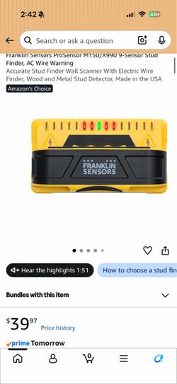 Stud finder