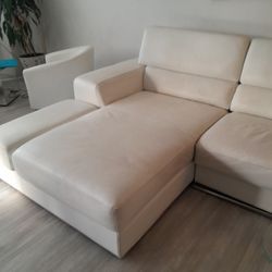 White Sectional Sofa