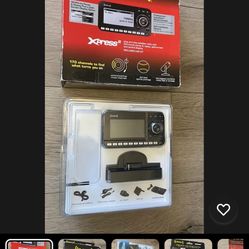 Audiovox XM Radio XpressR XMCK-20P Car Kit With Antenna  Open Box Is Damaged