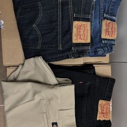 Men’s Levi’s 501,505 & Dickies 