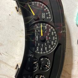 1(contact info removed) Chevy GMC Cluster