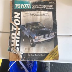 $15 Chilton Toyota Repair Manuel
