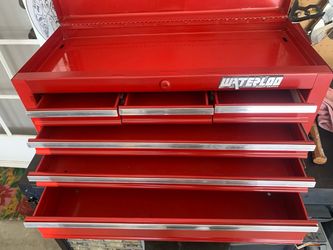 Waterloo Shop Series Rolling Tool Chest / Cabinet – Red
