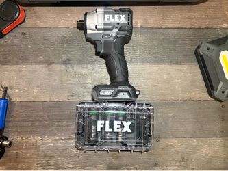 FLEX 24V 1/2 Inch Compact Impact Wrench with Bonis