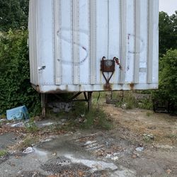 Tractor Trailer Moved In Parking Lot 