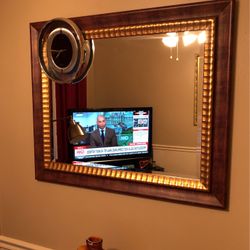 Beautiful Wood Mirror 