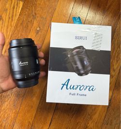 SIRUI Aurora 35mm f/1.4 Full Frame E-Mount Lens for Sony, AF/MF, 62mm