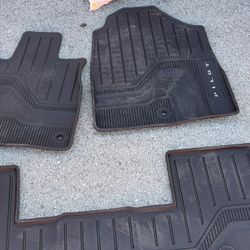 Honda Pilot 2023, 2024, 2025 All Weather Mats