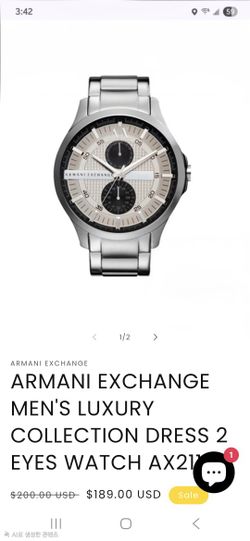 ARMANI EXCHANGE mens watch