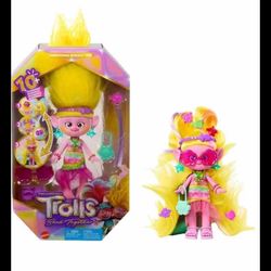 Mattel Trolls Band Together Viva Fashion Doll & 10+ Accessories 2023 10+ Pieces