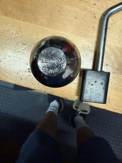 Trailer ball 2” 3509 lb NEW and receiver lock