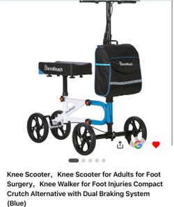 Knee leg scooter