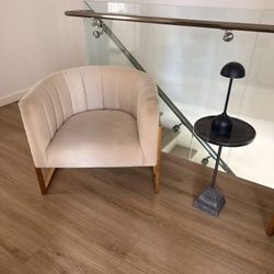 Two Light Cream Chairs