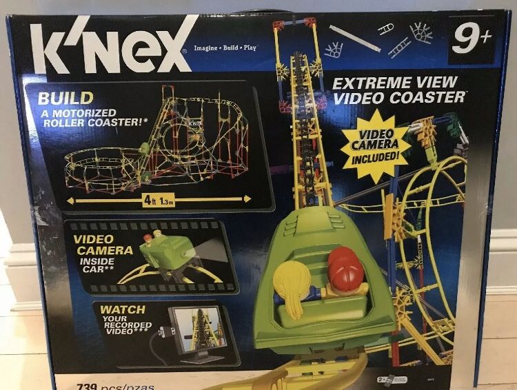 Knex Extreme View Video Roller Coaster Motorized and Camera
