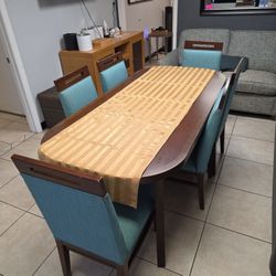 Dining Table With 6 Chairs 