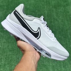 NIKE AIR ZOOM INFINITY TOUR NEXT% “WHITE / GREY FOG” GOLF SHOES (Size 11, Men’s)