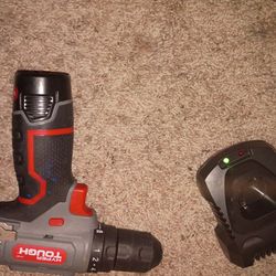 3/8" cordless drill driver with battery and charger