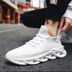 Men's Breathable Running Shoes Lightweight Walking Sneakers Casual Gym Athletic