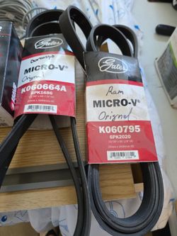 Micro-V belts