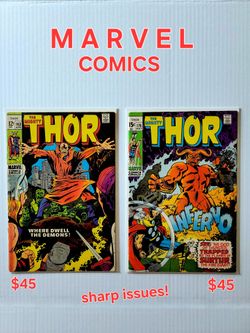 Set of THOR journey into mystery comic LOT of 4 premium condition