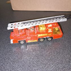 Vintage Matchbox Super King Fire Truck Collectable 