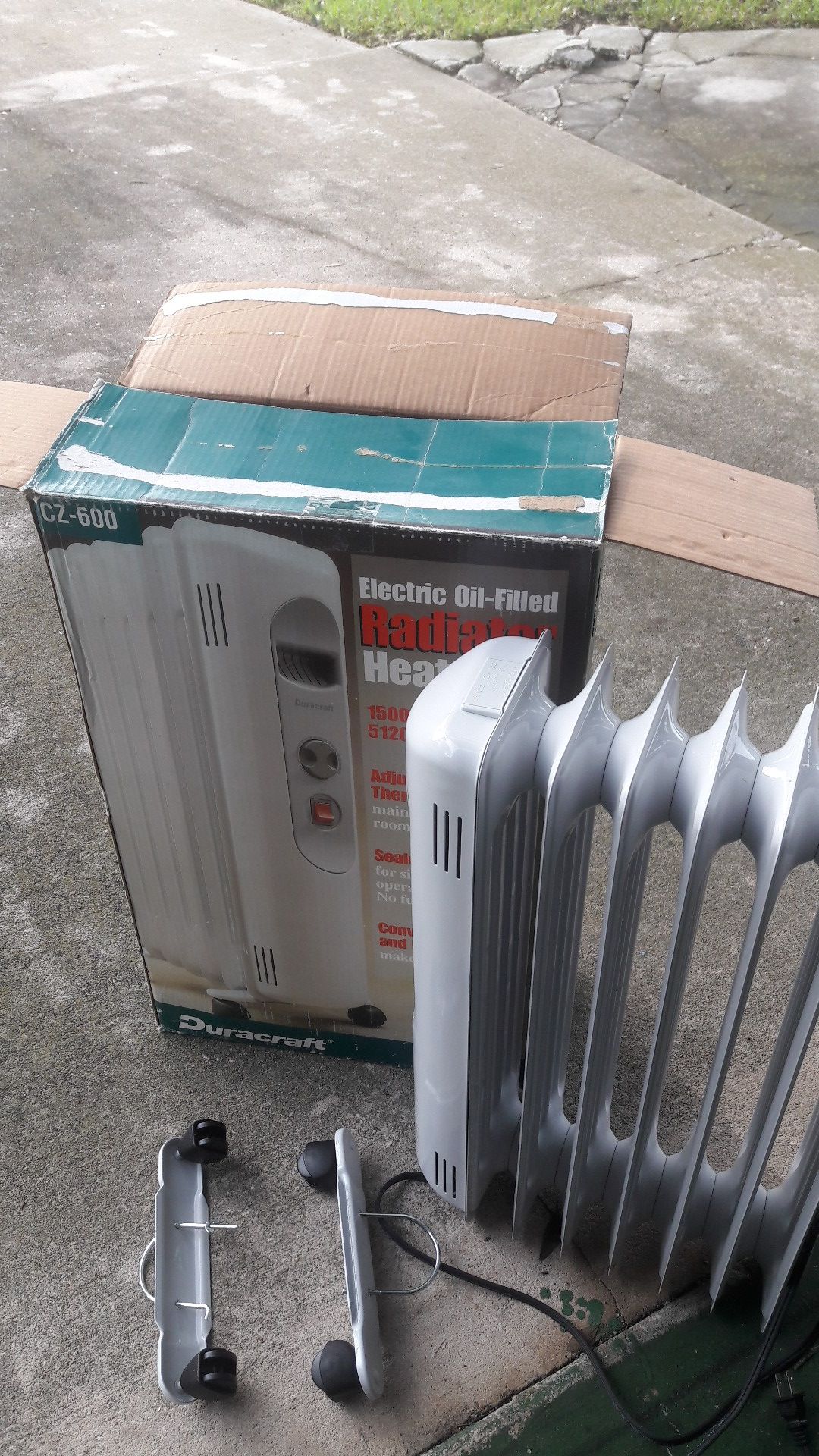 Duracraft electric oil-filled space heater for Sale in Orlando, FL - OfferUp