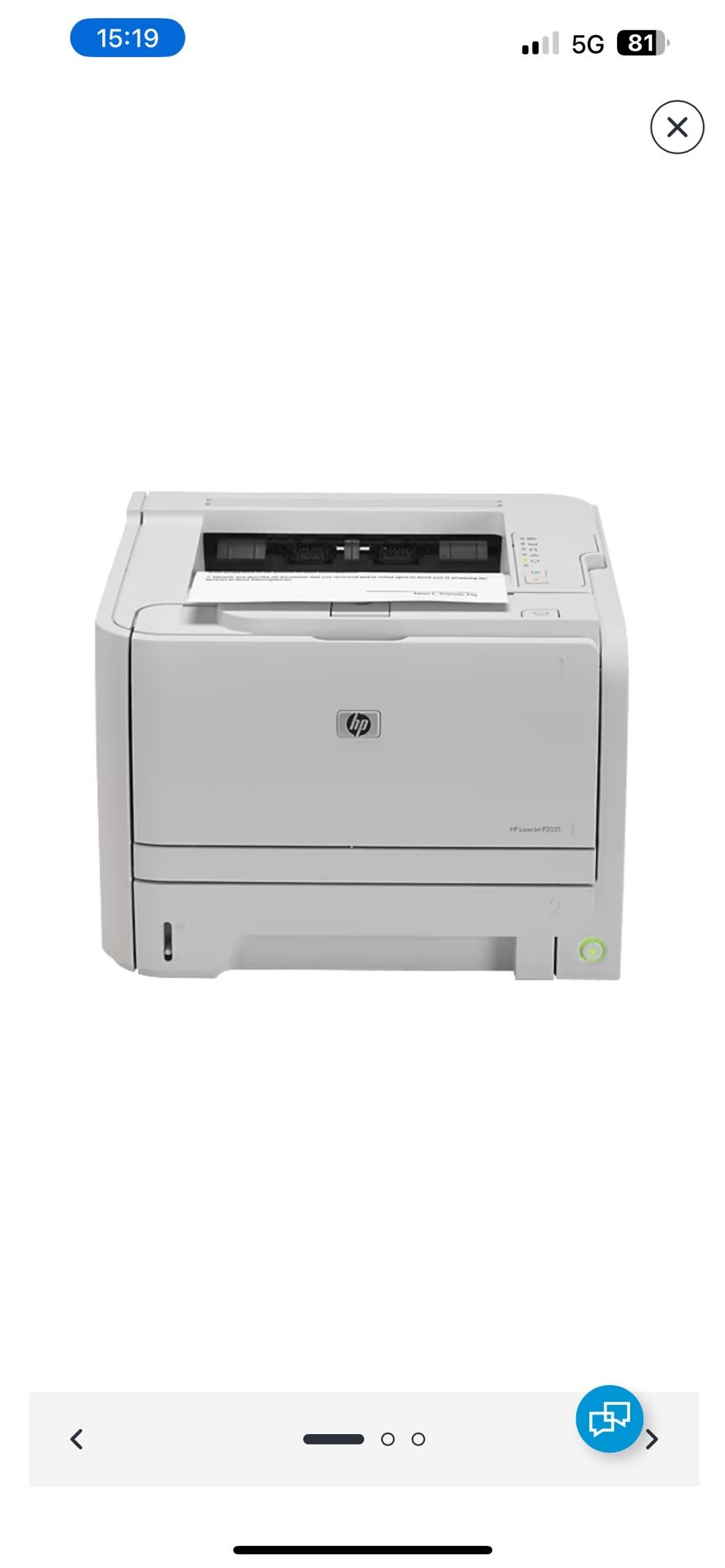 HP® LaserJet P2035 Printer (CE461A#ABA