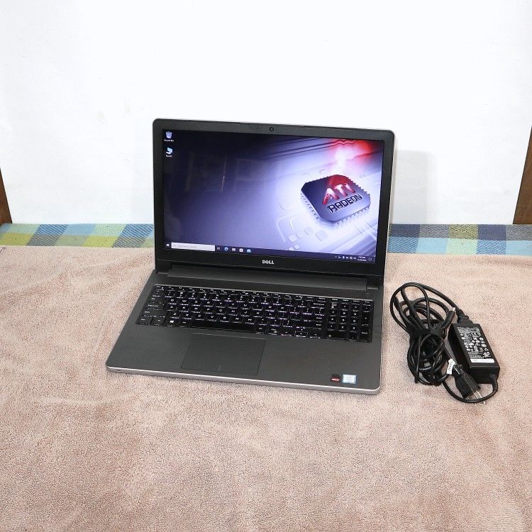 Dell Inspiron 15.6" HD Core i7 Laptop Radeon R5 M335 GPU 500GB SSD 8GB RAM Windows 10