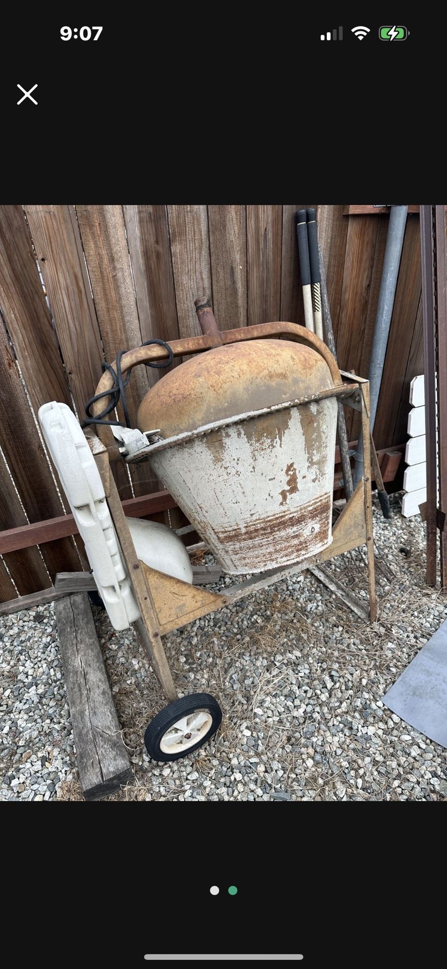 Cement mixer