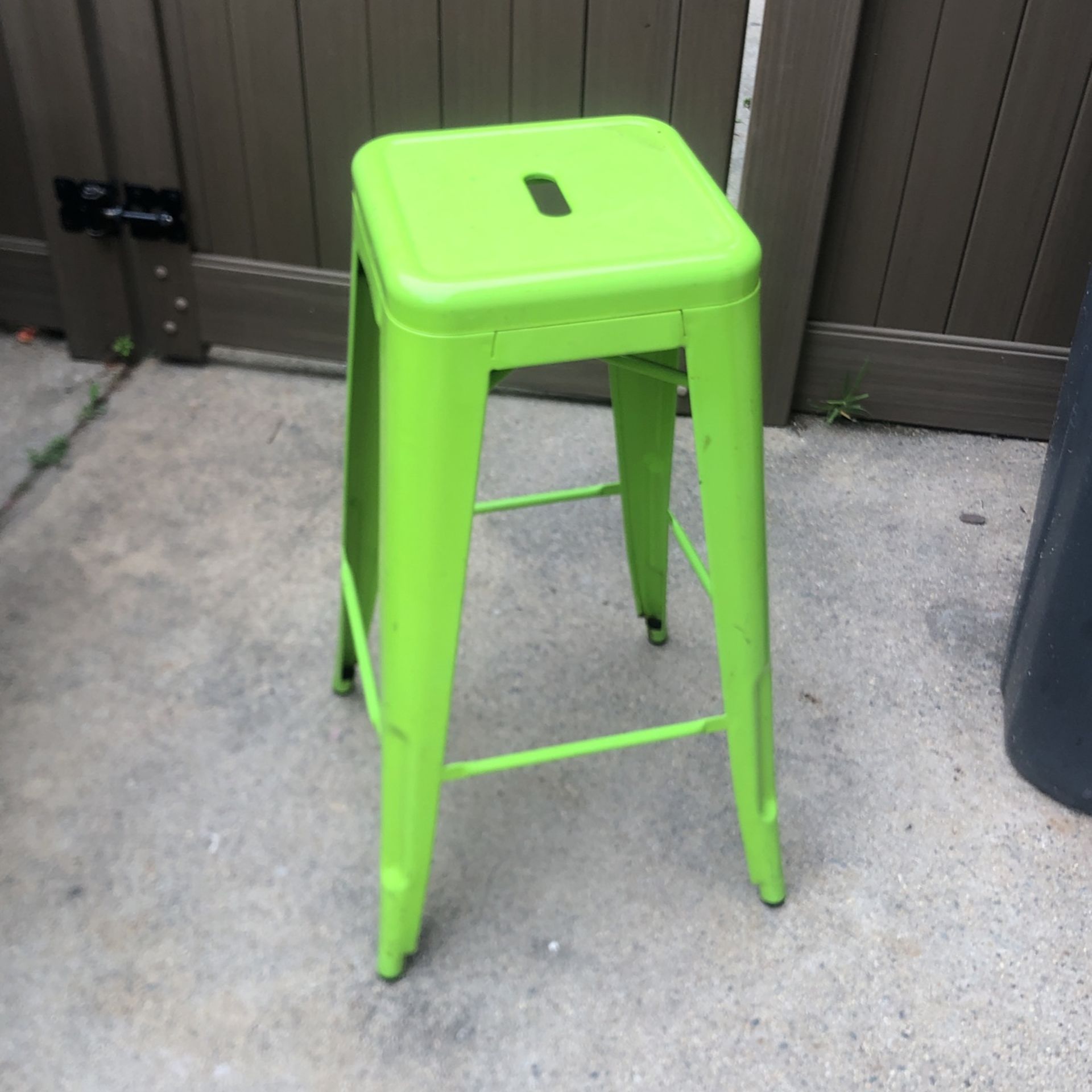 Lime Green Bar Stool