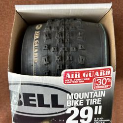  Knobby Mountain Bicycle Tire 29"  / 700c x 2.10" Air Guard Anti-puncture Protection By Bell