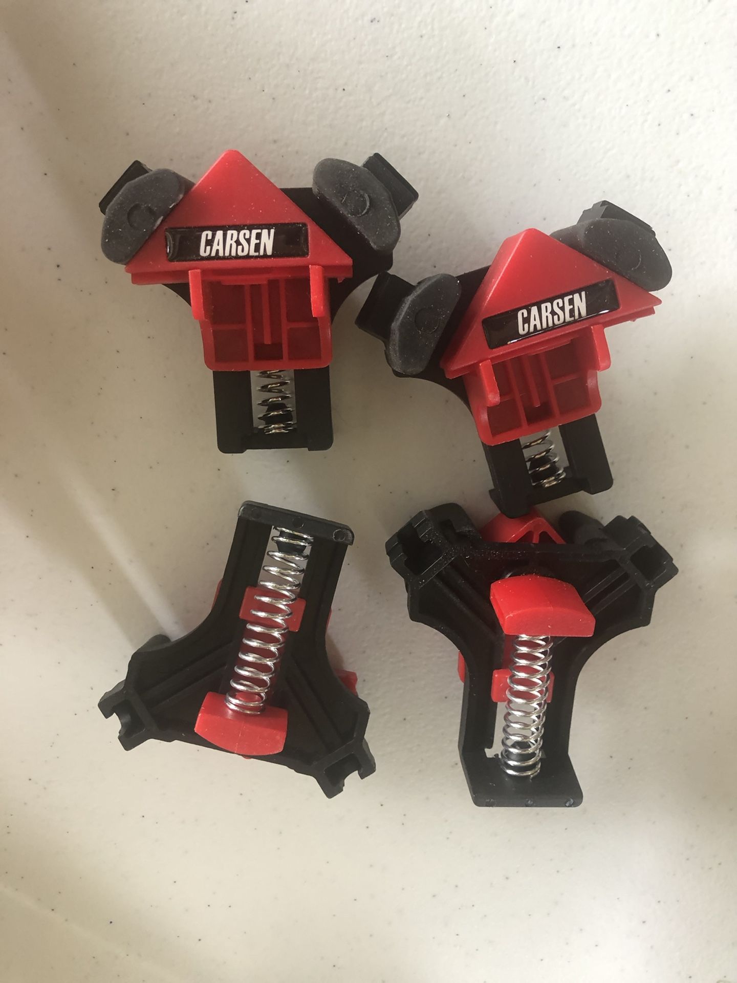 Woodworking box clamps