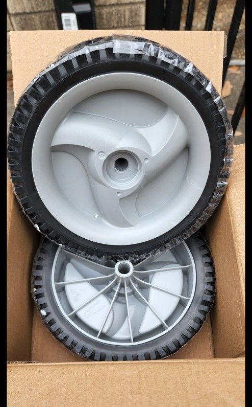 New Husqvarna 2 Pack of Genuine OEM Replacement Mower Wheels