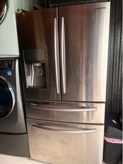 🔥 Samsung French Door Refrigerator 🔥 ⚠️ FOR PARTS OR REPAIR ⚠️
