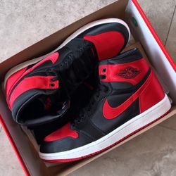 Jordan 1 Satin Bred 