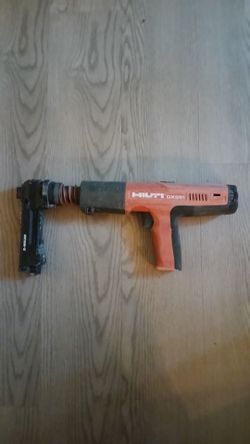 Hilti powder actuated gun
