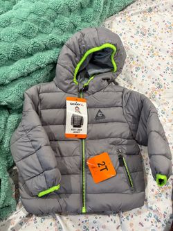 Gerry Kids Lined Puffer Jacket Size 2T Gender Neutral 🩶 Baby Snow jacket , Rain jacket