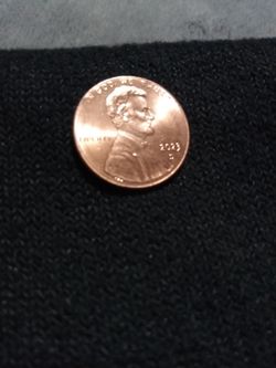 🇺🇸"A. Lincoln Penny .( DDO & DDR) Wt:2.50=Zinc.(2023="D")