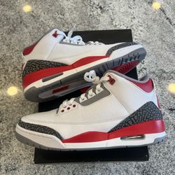 Jordan 3 Fire Red