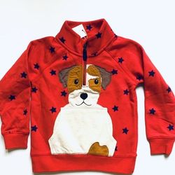 NWT MINI BODEN SPROUT SWEATSHIRT 