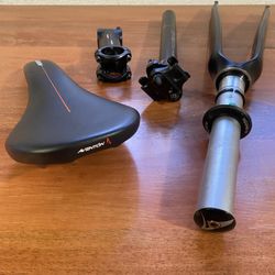 AVENTON SADDLE SEAT POST STEM CARBON FORK SET