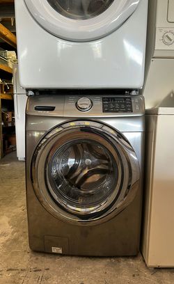 Samsung Front Load Washer, Stainless Steel, Steam Wash