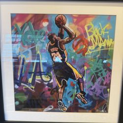 Framed Kobe Print