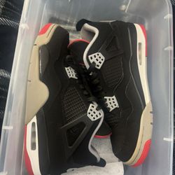 Jordan Bred 4s 