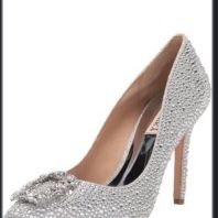 Jewel Badgley Silver Heels