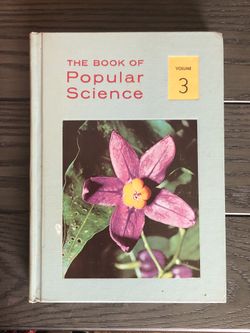 Vtg 1964 Grislier Book If Popular Science Vol 3 Hardcover Encyclopedia 