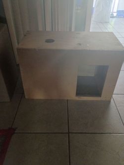Homemade dog house