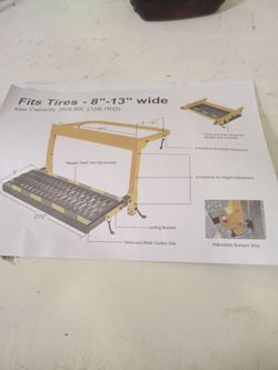 Truck tire steps