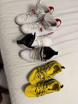 3 Pairs Jordan and Nike Sneakers Bundle